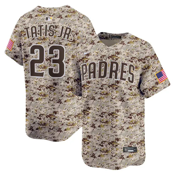 San Diego Padres Camo Alternate 2 Limited Jersey (Fernando Tatis Jr.)