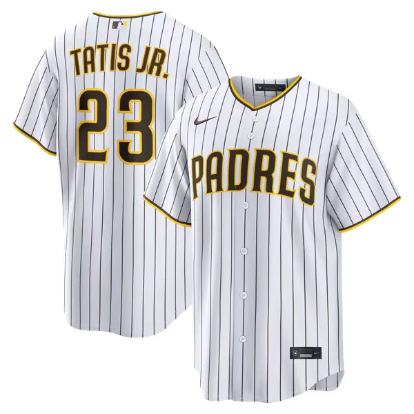 San Diego Padres White Home Jersey (Fernando Tatis Jr.)
