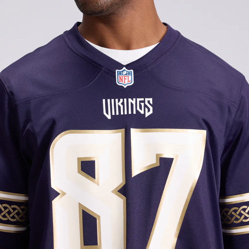 Nike T.J. Hockenson Minnesota Vikings 2026 Rivalries Game Jersey