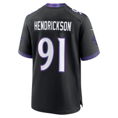 Nike Trey Hendrickson Baltimore Ravens Alternate Game Jersey