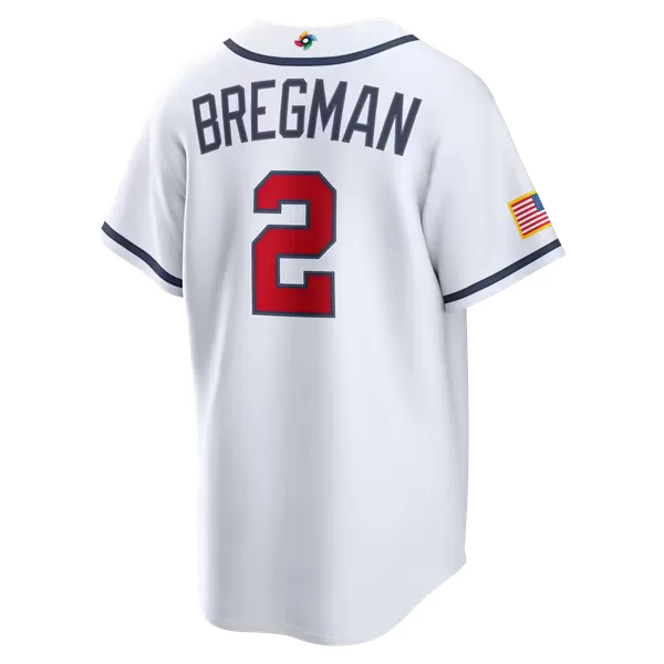 USA Baseball White Stadium Jersey (Alex Bregman)
