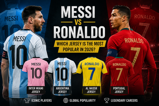 Messi vs Ronaldo Jerseys: Which Football Shirt Is the Most Popular in 2026