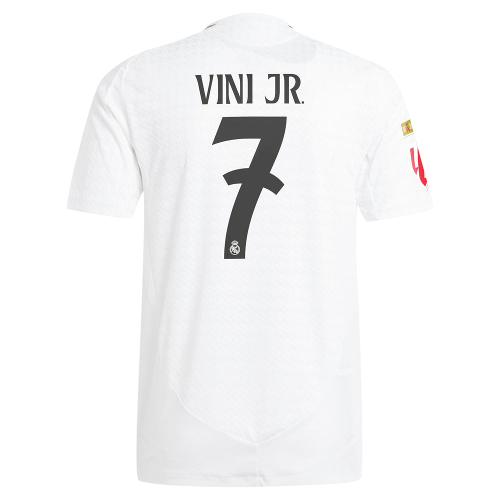 Vini Jr. Real Madrid adidas 2024/25 Home Authentic Player Jersey - White adidas