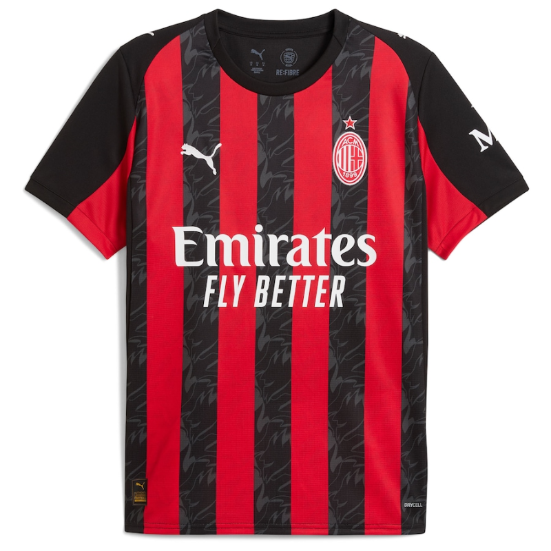 AC Milan Puma 2025/26 Home Authentic Jersey - Red Puma