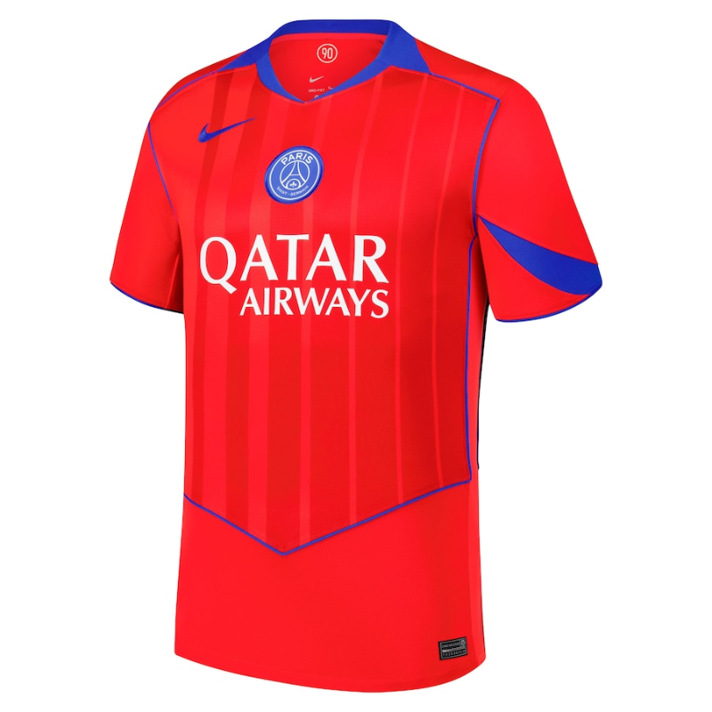 Achraf Hakimi Paris Saint-Germain 2025/26 Third Match Player Jersey - Red Nike