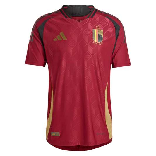 Belgium National Team adidas 2024 Home Authentic Jersey - Burgundy