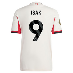 Alexander Isak Liverpool adidas 2025/26 Away Authentic Player Jersey - White Adidas