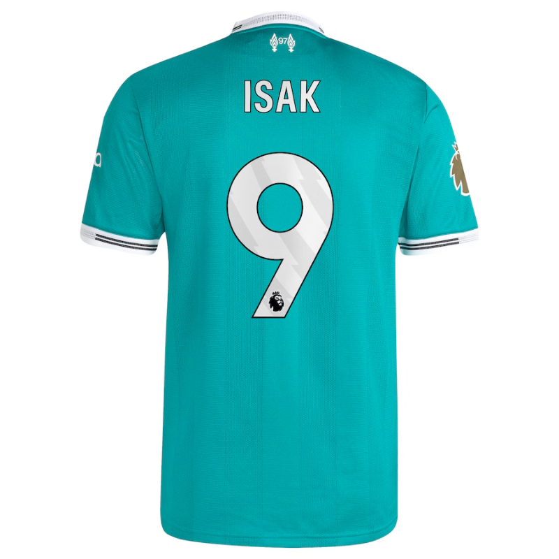 Alexander Isak Liverpool adidas 2025/26 Third Authentic Player Jersey - Green Adidas