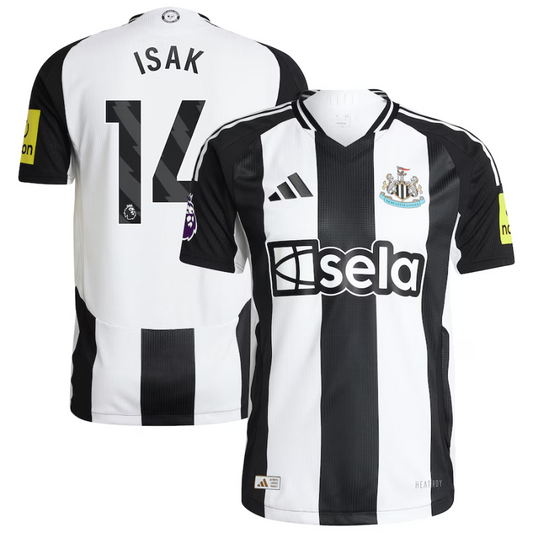 Alexander Isak Newcastle United adidas 2024/25 Home Authentic Player Jersey - Black