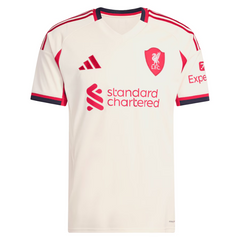 Alexis Mac Allister Liverpool adidas 2025/26 Away Player Jersey - White Adidas
