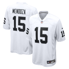 Men's White & Silver American Football Jersey (Las Vegas Raiders)