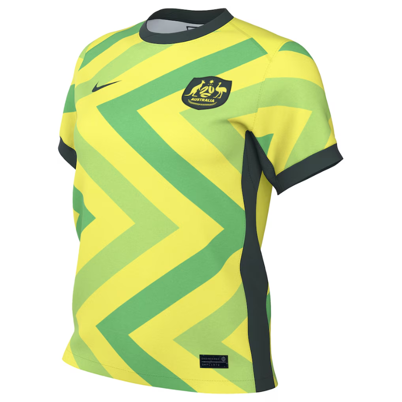 Australia National Team Nike Women's 2025/26 Home Jersey - Yellow