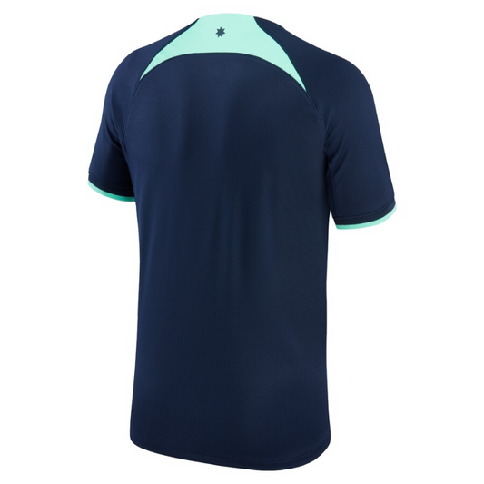 Australia National Team Away Stadium Shirt 2022 customized Jersey Unisex - Navy