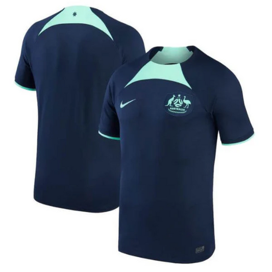 Australia Away Shirt 2022 Custom Jersey - Navy