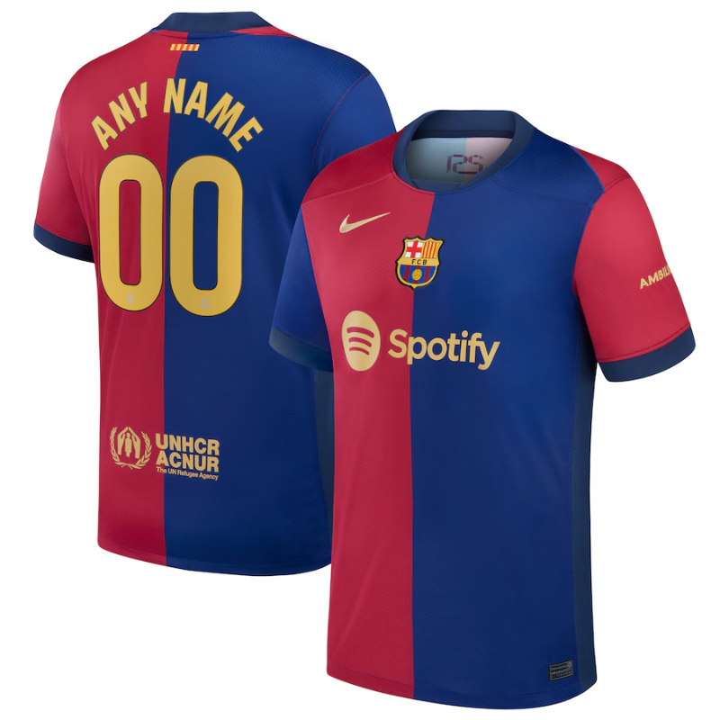Barcelona Nike 2024/25 Home Custom Jersey - Royal Nike