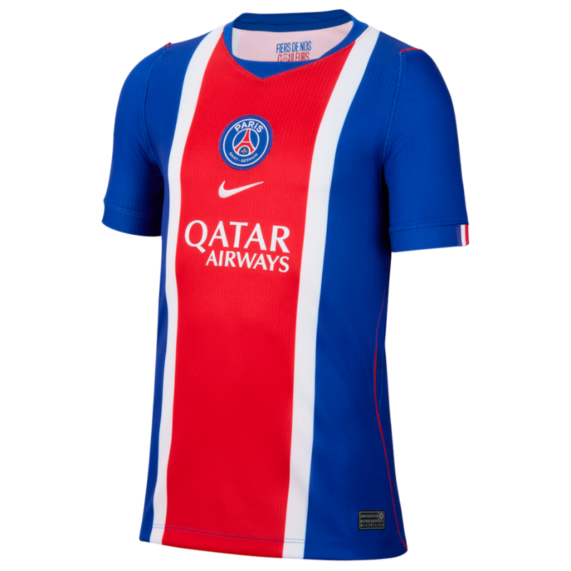 Blue, Red & White Soccer Jersey (Dembélé)