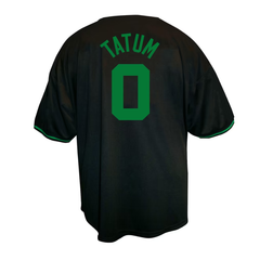 Boston Black & Green Baseball Jersey (Tatum)