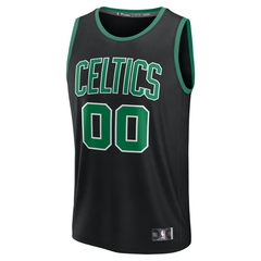 Boston Black & Green Basketball Jersey