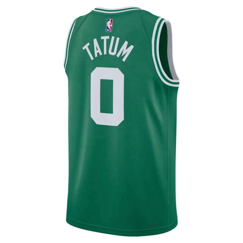 Boston Green & White Basketball Jersey