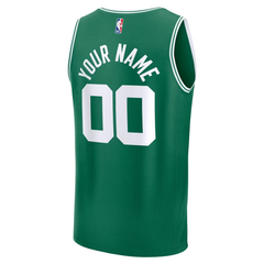 Boston Green & White Basketball Jersey
