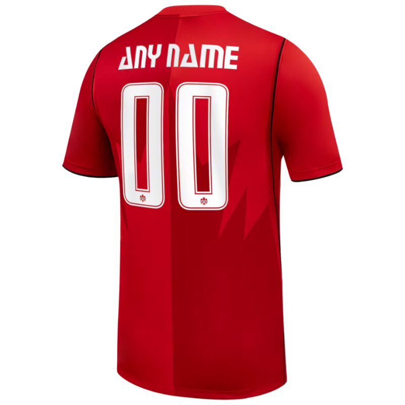 Canada Soccer Nike 2026 Home Stadium Custom Jersey - Red