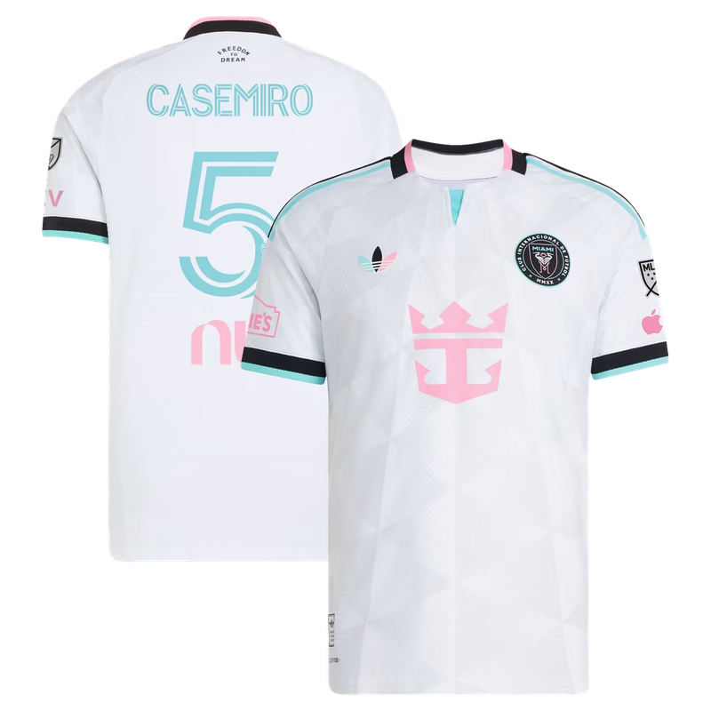 Carlos Casemiro Inter Miami CF White 2026 Third On-Field Jersey