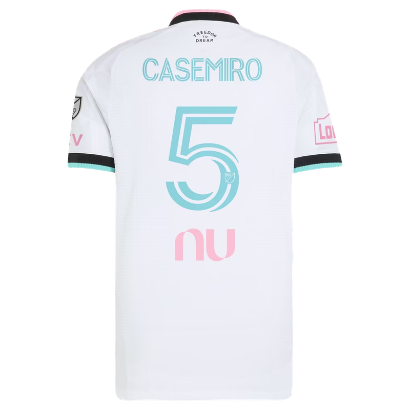 Carlos Casemiro Inter Miami CF White 2026 Third On-Field Jersey