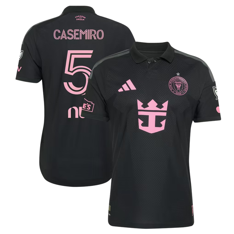 Casemiro Inter Miami CF Black 2026 Presagio On-Field Jersey