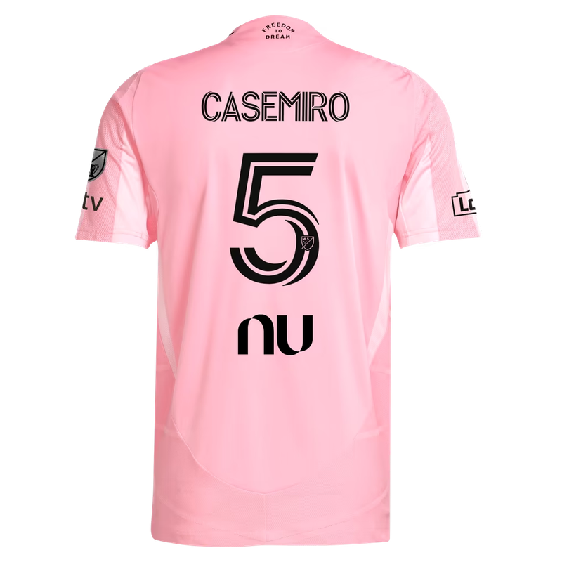 Casemiro Inter Miami CF Light Pink 2025 Euphoria On-Field Jersey