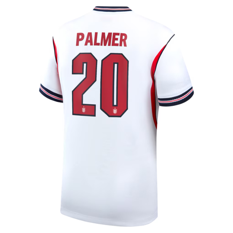 Cole Palmer England National Team Nike 2026 Home Stadium Jersey - White