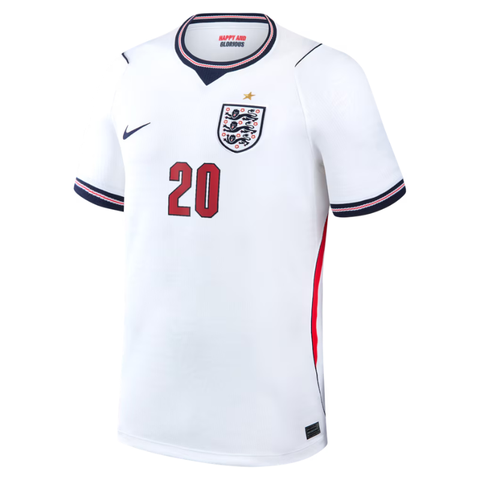 Cole Palmer England National Team Nike 2026 Home Stadium Jersey - White