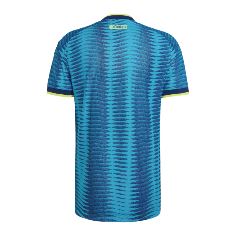 Colombia National Team adidas 2026 Away On-Field Jersey - Turquoise