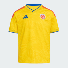 Colombia National Team adidas Youth 2026 Home Jersey - Yellow
