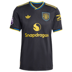 Cristiano Ronaldo Manchester United adidas 2025/26 Third Player Jersey - Black Adidas
