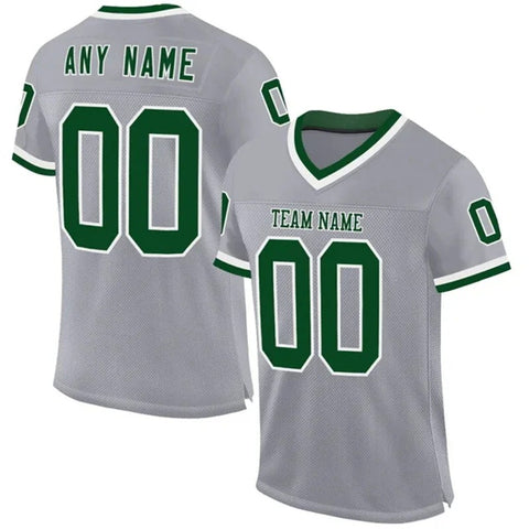 Custom Men's Athletic Jersey - Personalized Team Sports Shirt, V-Neck Performance Activewear