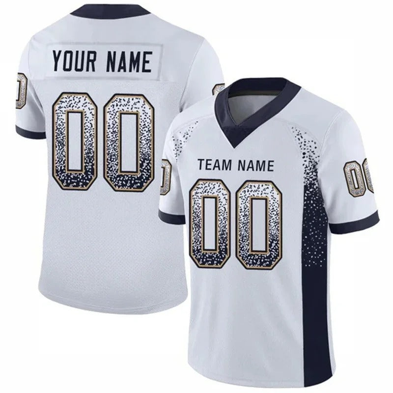Custom Men's Athletic Jersey - Personalized Team Sports Shirt, V-Neck Performance Activewear