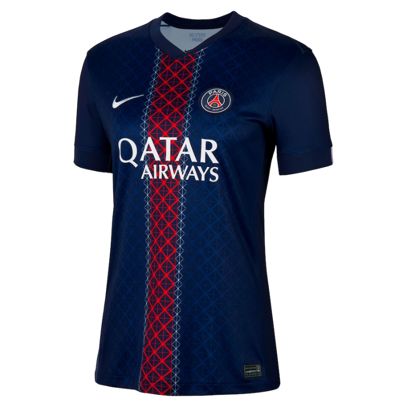PSG Nike Home Stadium Shirt 2025-26 - Womens with O. Dembélé 10 printing Nike