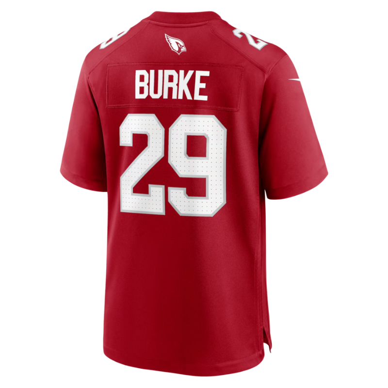 Denzel Burke Arizona Cardinals Nike Team Game Jersey - Cardinal