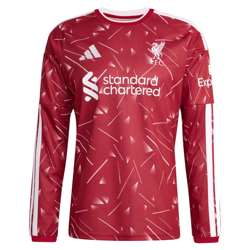 Dominik Szoboszlai Liverpool adidas 2026/27 Home Long Sleeve Jersey - Red