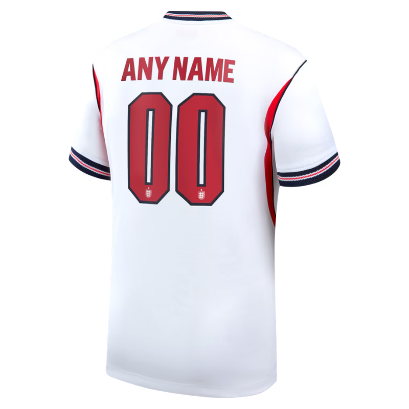 England National Team Nike 2026 Home Stadium Custom Jersey - White