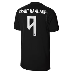 Erling Haaland Norway National Team Nike 2026 Away Stadium Jersey - Black