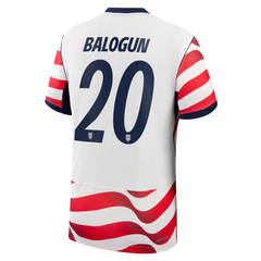 Folarin Balogun USMNT Nike 2026 Home Match Jersey - White
