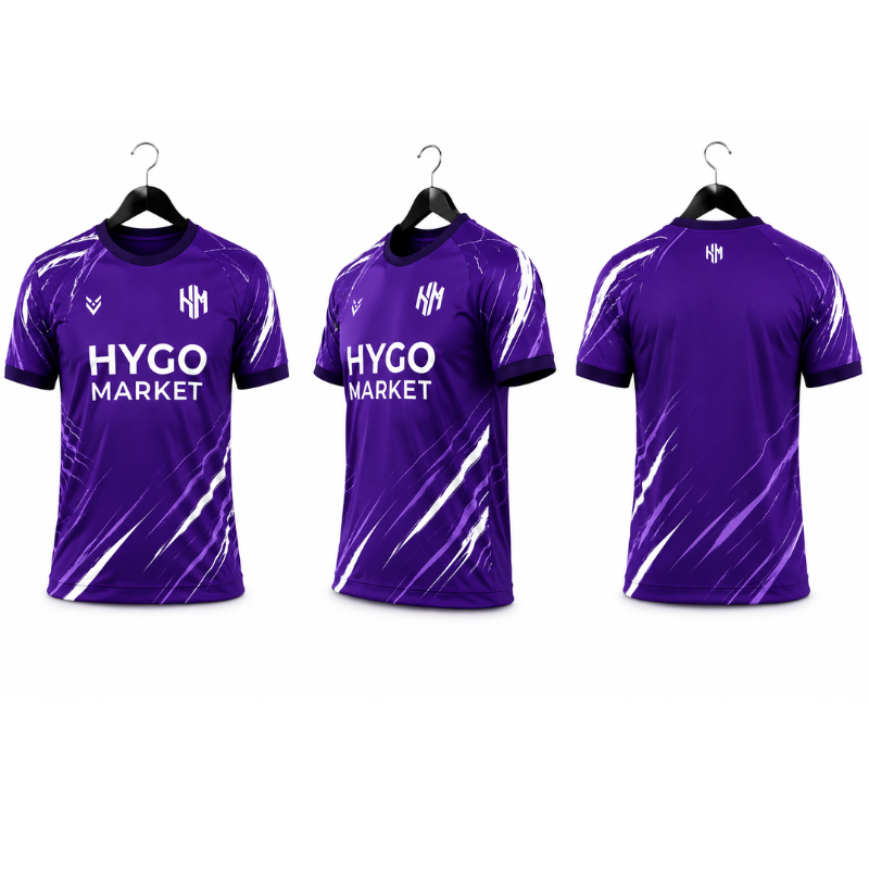Jerseys Teams Leagues Purple Performance Football Jersey – Violet Edition