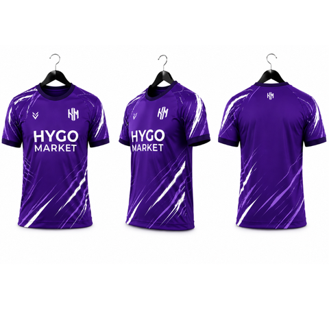 Jerseys Teams Leagues Purple Performance Football Jersey – Violet Edition