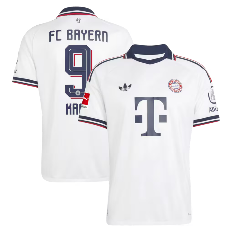 Harry Kane Bayern Munich adidas 2026/27 Away On-Field Jersey - White