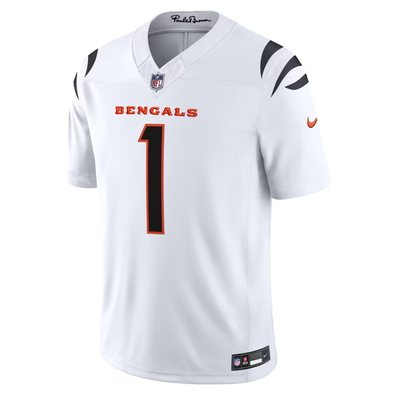 Ja'Marr Chase Cincinnati Bengals Vapor F.U.S.E. Stitched Jersey - White