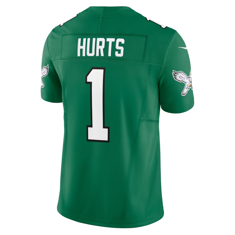 Jalen Hurts Philadelphia Eagles Vapor F.U.S.E. Jersey - Kelly Green