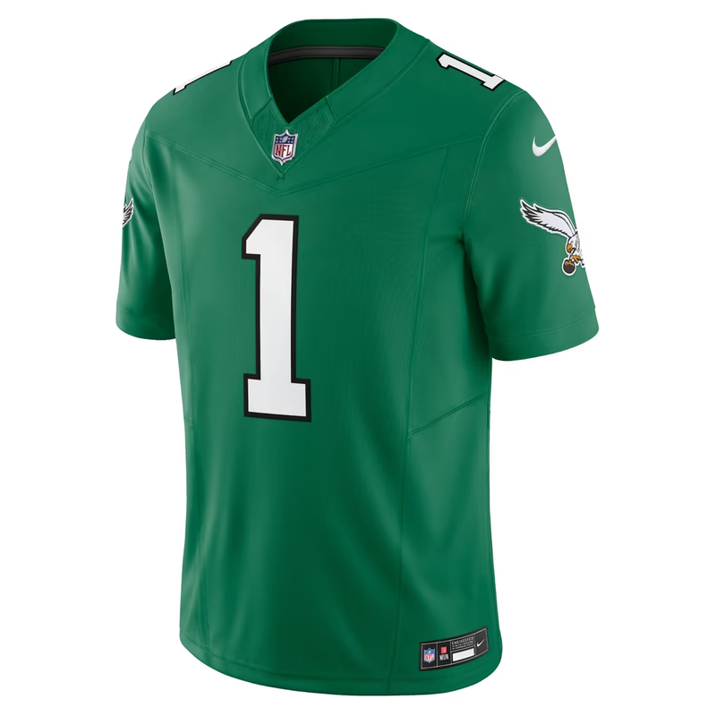 Jalen Hurts Philadelphia Eagles Vapor F.U.S.E. Jersey - Kelly Green