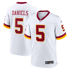 Jayden Daniels Washington Commanders Game Super Bowl Era Jersey - White