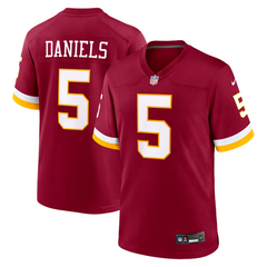 Jayden Daniels Washington Commanders Jersey - Burgundy